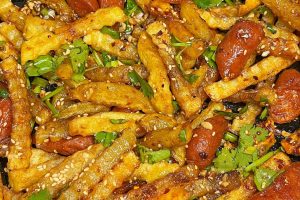 好吃到无语的狼牙土豆！