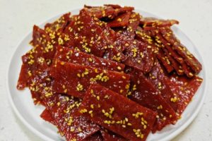 做蜜汁猪肉脯，做法简单一学就会